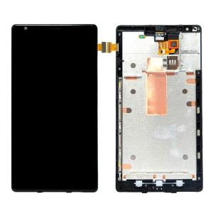Nokia Lumia 1520 LCD with Touch Screen – Black (display glass combo folder) 1