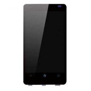 Nokia Lumia 800 LCD with Touch Screen – Black (display glass combo folder) 2