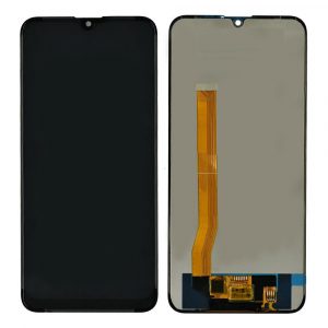 Realme C2 LCD with Touch Screen - Black (display glass combo folder)