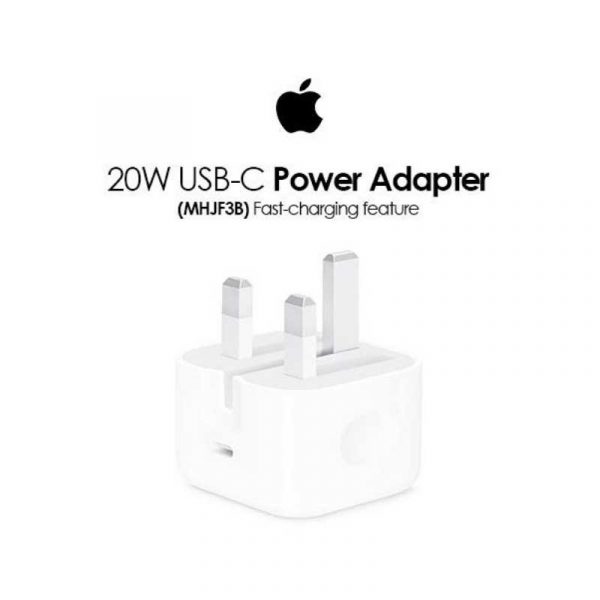 apple usb c 20w power adapter mhjf3b a 1