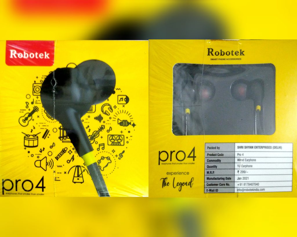 robotek earphone