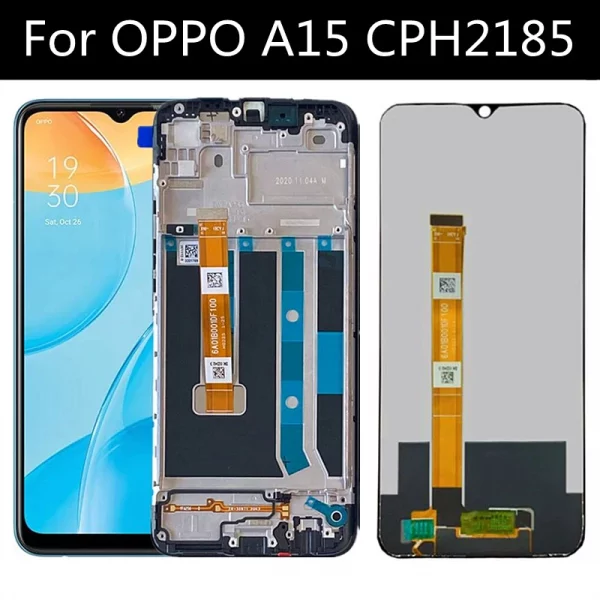 6 52 LCD FOR OPPO A15 CPH2185 LCD Display Touch Screen Digitizer Assembly Replacement parts For.jpg Q90.jpg