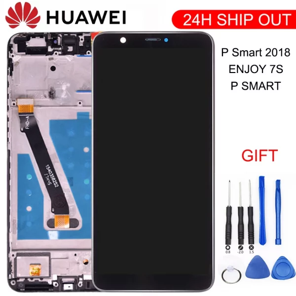 Display For Huawei P Smart 2018 FIG LX1 LA1 LX2 LCD Display Touch Screen Replacement Screen.jpg Q90.jpg