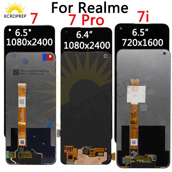 For Realme 7 LCD 5G Display Touch Screen Digitizer Assembly Replacement For OPPO Realme 7i LCD.jpg Q90.jpg