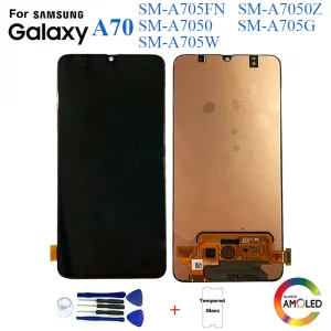 Original AMOLED For Samsung A70 SM A705FN Display lcd Screen replacement for Samsung A70 A705 A705FN