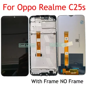 Original-Black-6-5-For-Oppo-Realme-C25s-2021-RMX3195-Full-LCD-Display-Touch-Screen-Digitizer