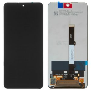 lcd compatible with xiaomi poco x3 black with touchscreen high copy