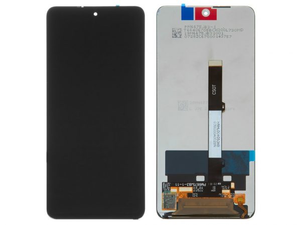lcd compatible with xiaomi poco x3 black with touchscreen high copy