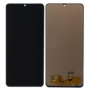lcd with touch screen for samsung galaxy m32 blue by maxbhi com 93821