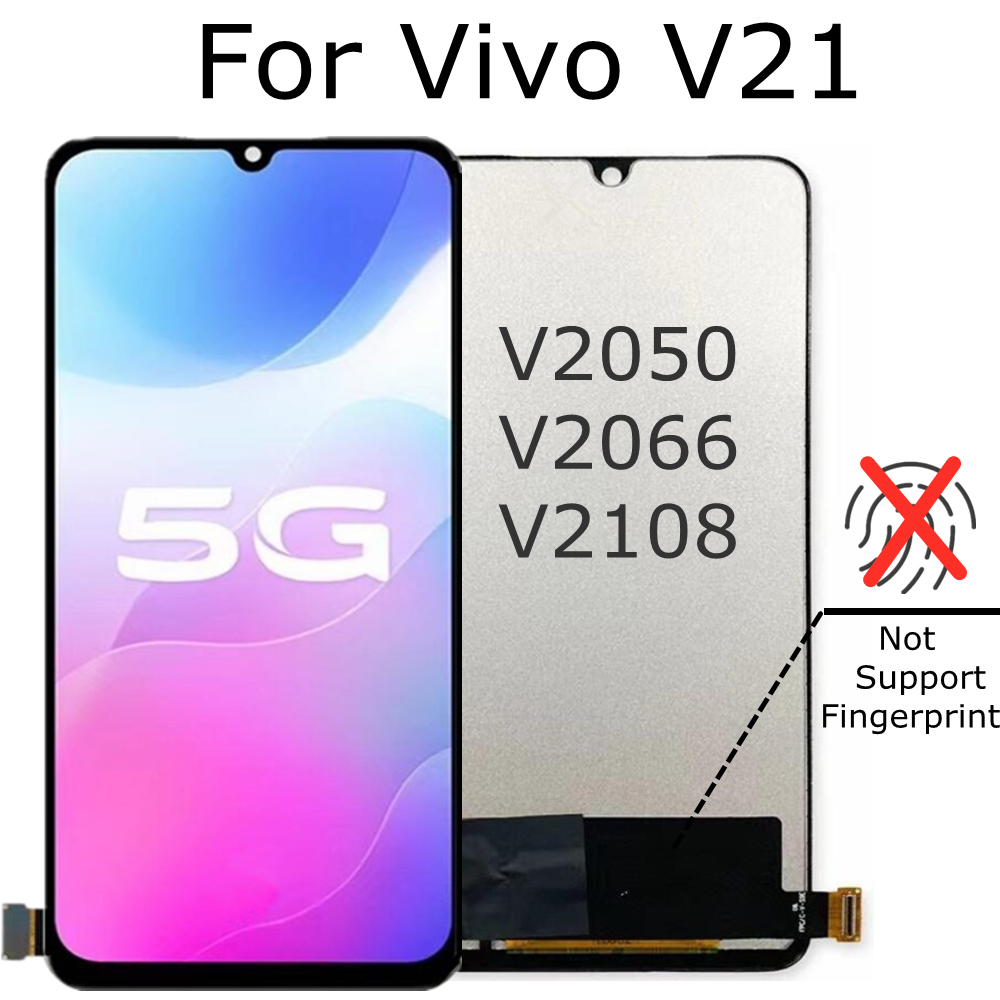 6-44-TFT-LCD-For-Vivo-V21-V2066-V2108-LCD-Display-Touch-Screen-Digitizer-Assembly-Replace
