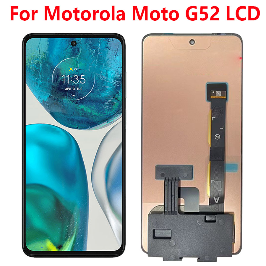 6-6-Original-AMOLED-For-Motorola-Moto-G52-LCD-Display-Screen-Sensor-Panel-Digiziter-Assembly-For