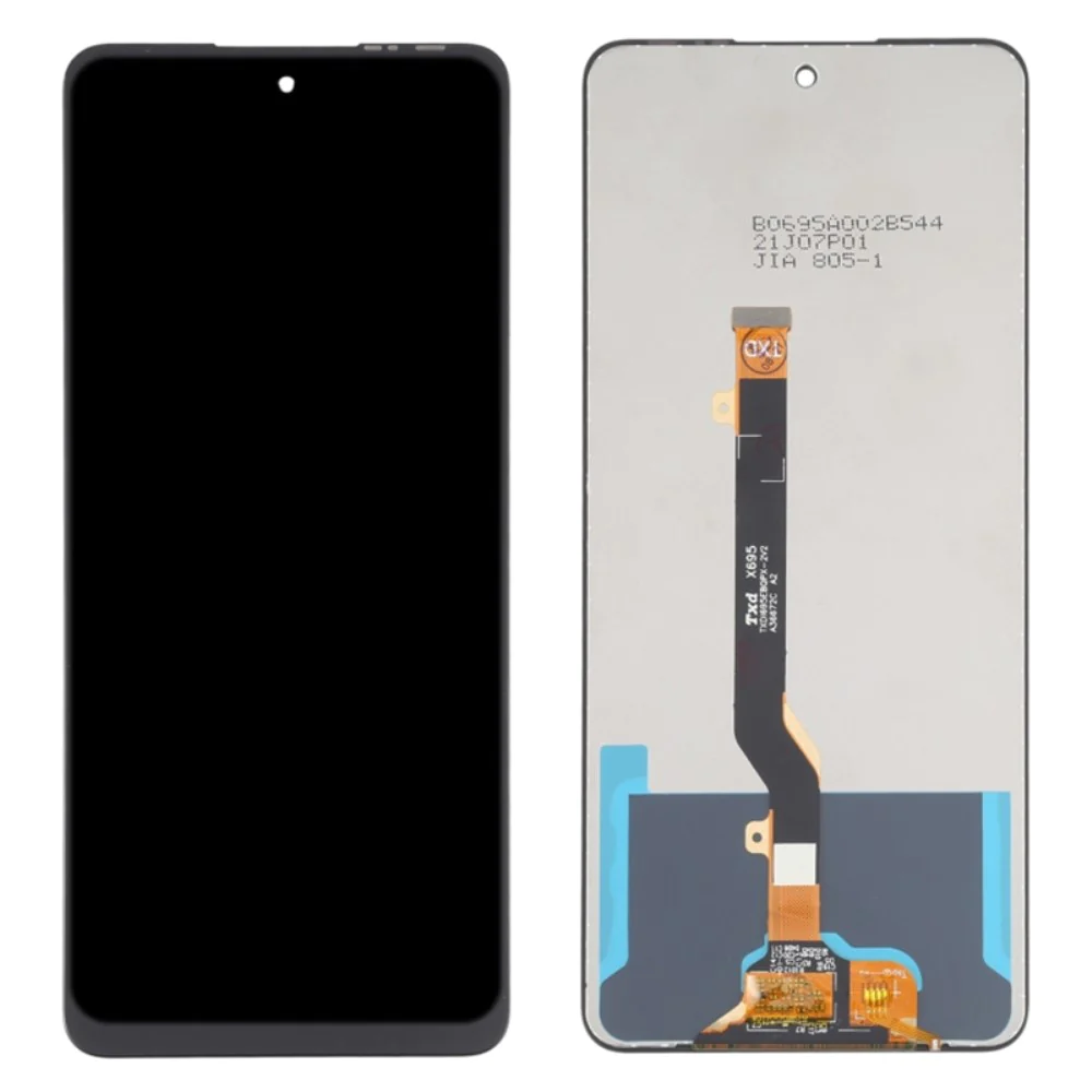 LCD compatible with Infinix Note 11, Note 12, (black, without frame, Original (PRC), X663/X663B/X663C/X663D)