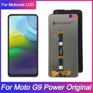 Original For Motorola Moto G9 Power LCD Display Touch Screen Digitizer Assembly For Moto G9 Power Xt2091-4 XT2091-3 With Frame