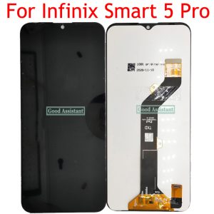 For infinix Smart 5 pro LCD Display Touch Screen Assembly Glass Panel Digitizer replacement In nepal