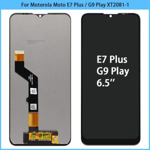 Original 6 5 For Motorola Moto E7 Plus G9 Play XT2081 XT20831 LCD Display Touch Screen