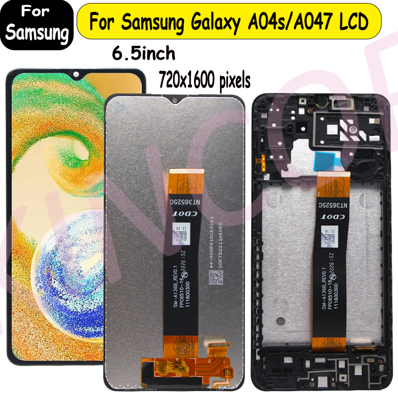 Original-6-5-For-Samsung-Galaxy-A04S-LCD-Display-Touch-Screen-Digitizer-For-Samsung-A04S-LCD