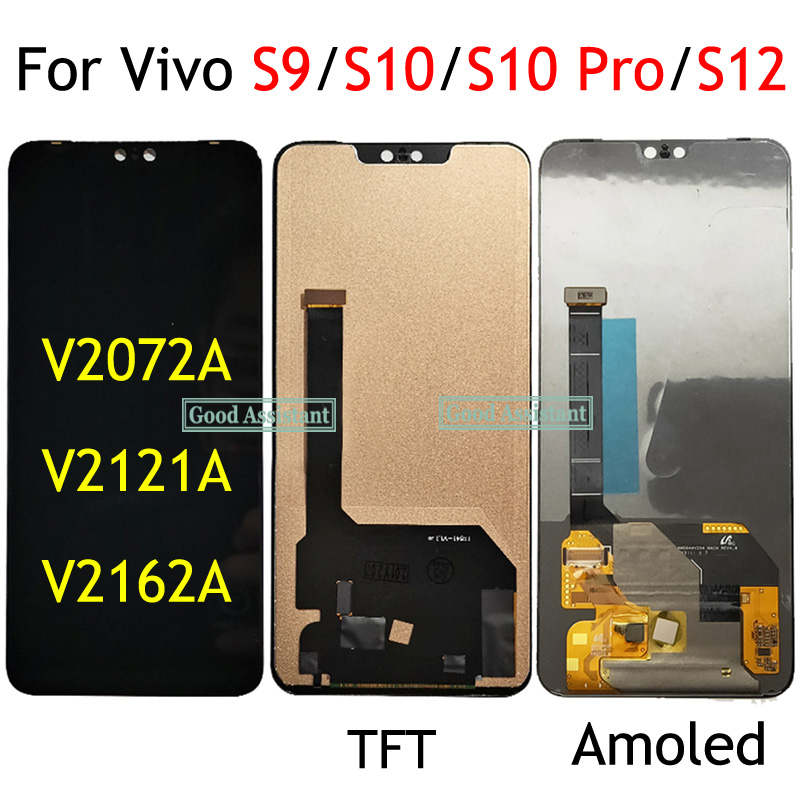 Original-Amoled-TFT-Black-6-44-For-Vivo-S9-V2072A-S10-V2121A-S10-Pro-S12-V2162A
