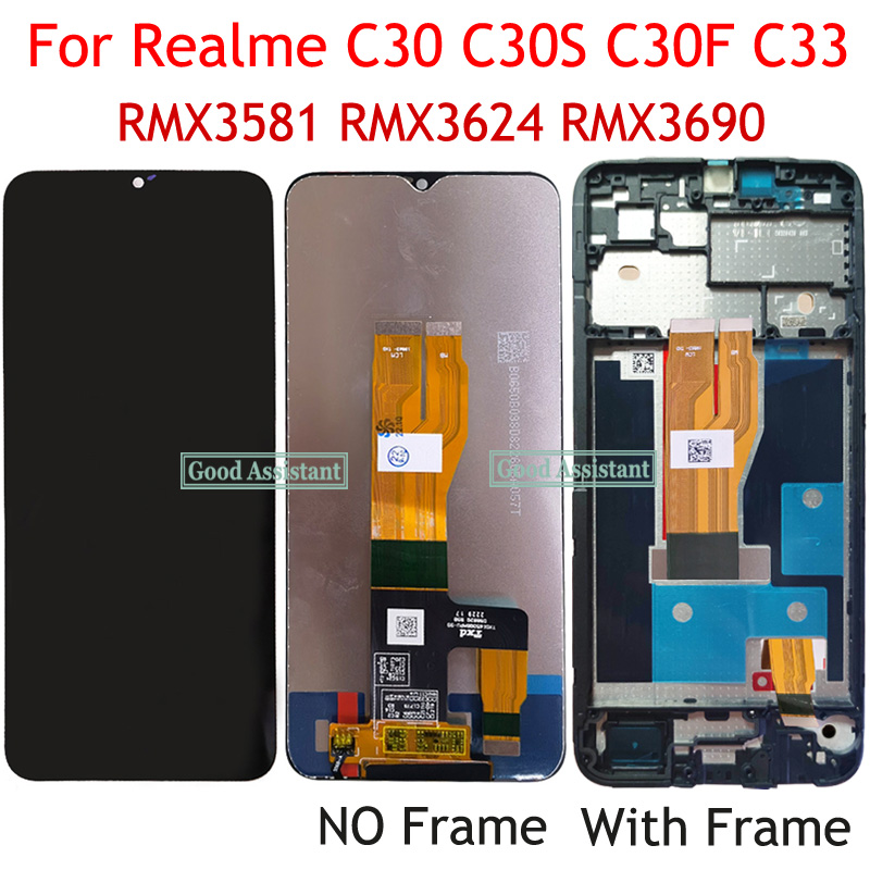 Original-Black-6-5-For-OPPO-Realme-C30-C30S-C30F-C33-RMX3581-RMX3690-LCD-DIsplay-Touch