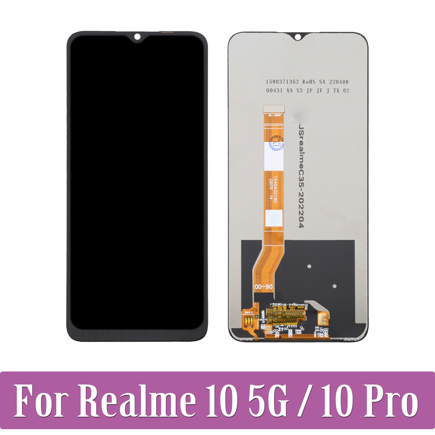 Original For OPPO Realme 10 Pro Realme10 5G RMX3663 RMX3660 RMX3661 LCD Display Touch Screen Digitizer Assembly