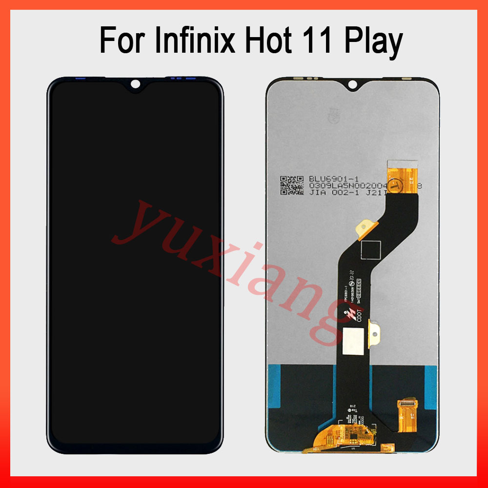 Original-LCD-For-Infinix-Hot-11-Play-LCD-Display-Touch-Screen-Digitizer-Replacement