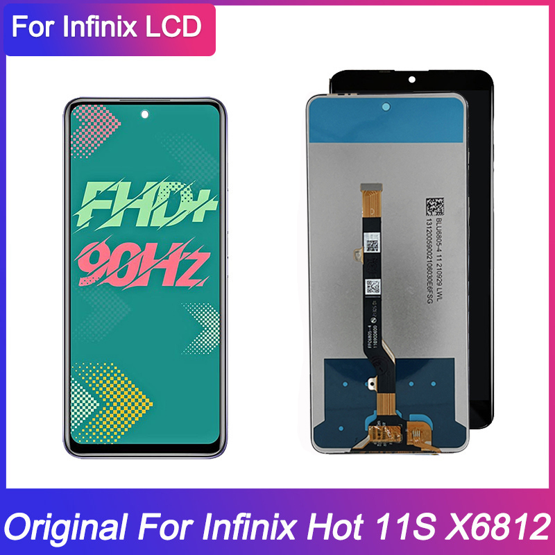 Original-LCD-For-Infinix-Hot-11s-Display-Touch-Screen-Assembly-Digitizer-For-Infinix-X6812-LCD-Replacement