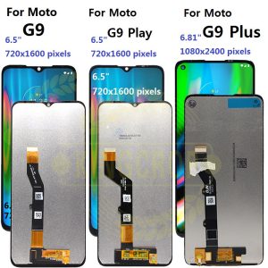 Original for Motorola Moto G9 Play lcd display with touch screen digitizer Assembly for Moto G9 plus XT2087 lcd G9 display