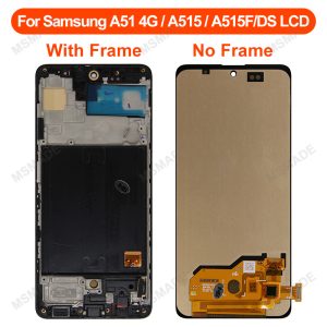 Super AMOLED For Samsung Galaxy A51 4G LCD A515 Display SM A515F DSM Display Touch Screen